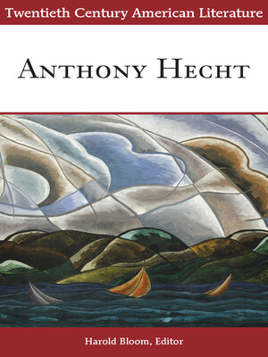 cover image of Anthony Hecht
